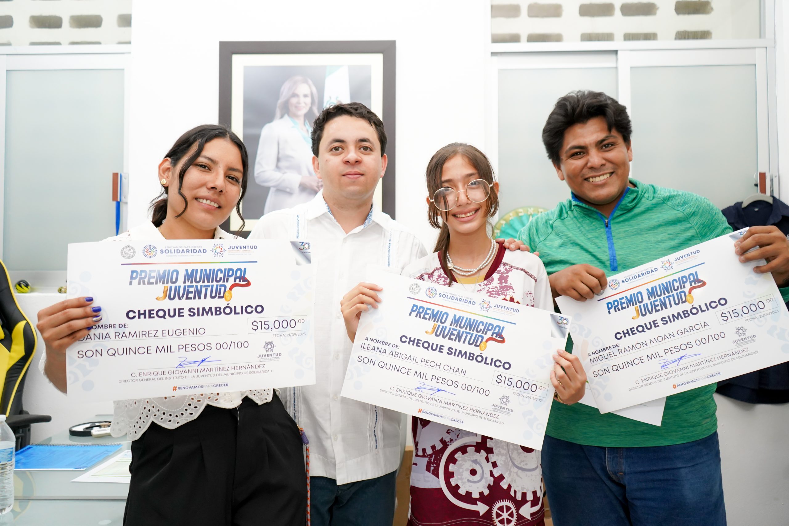 Con el Premio Municipal de la Juventud, Solidaridad reconoce logros y aportaciones a la comunidad – H. Ayuntamiento de Solidaridad