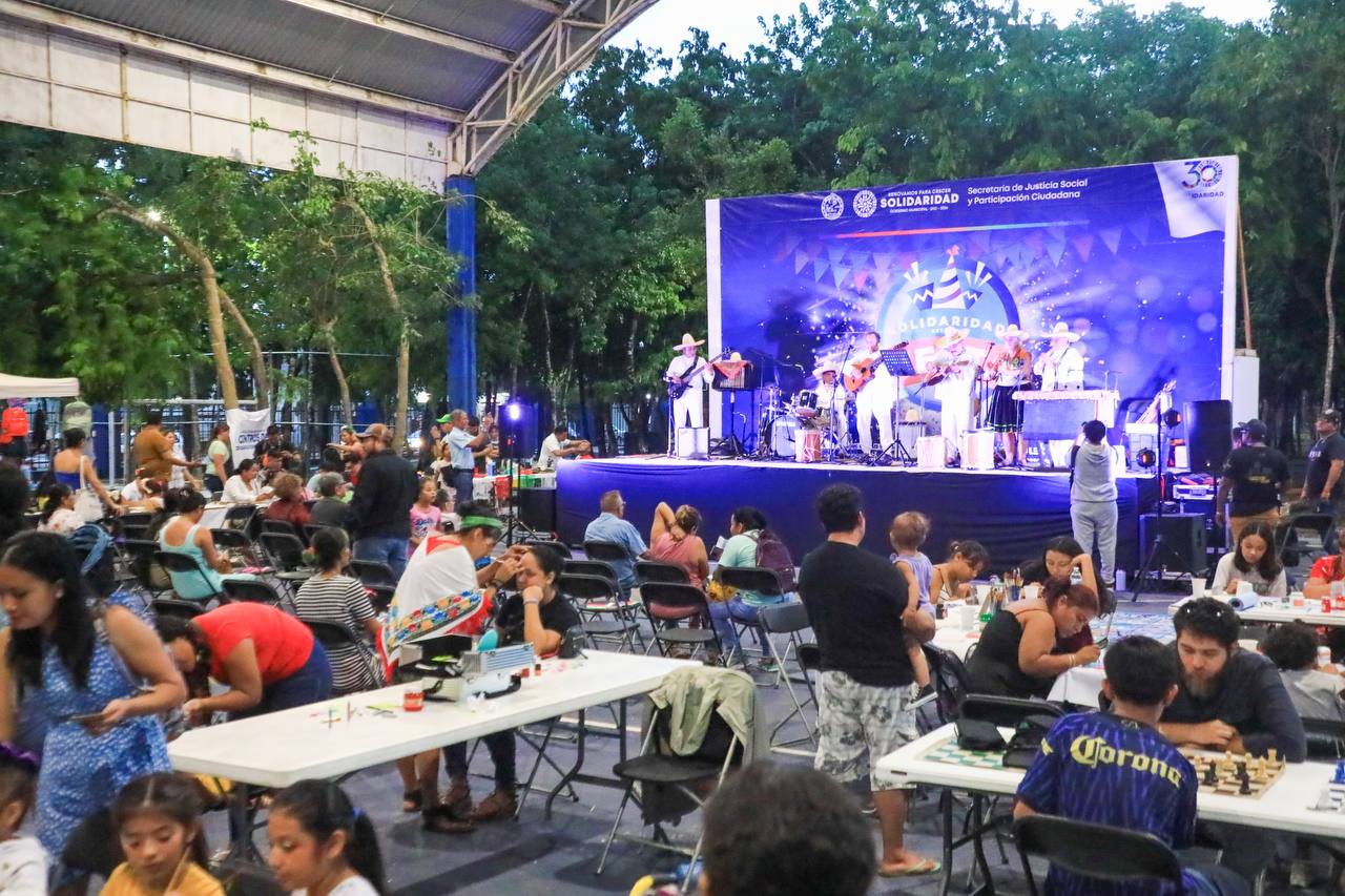 “Solidaridad está de Fiesta” llegó al primer domo de Villas del Sol – H. Ayuntamiento de Solidaridad