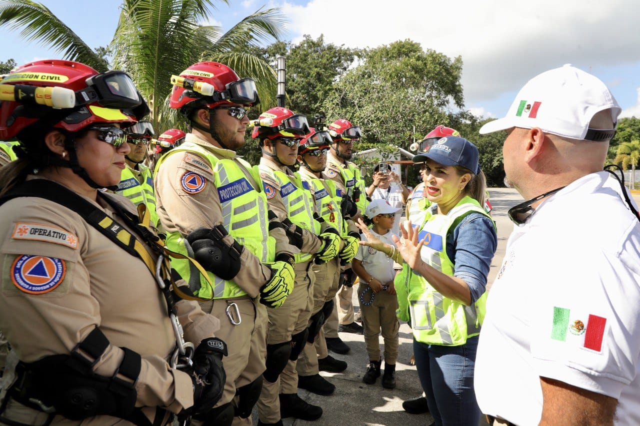 Elementos de Protección Civil ya tienen nuevos uniformes – H. Ayuntamiento de Solidaridad