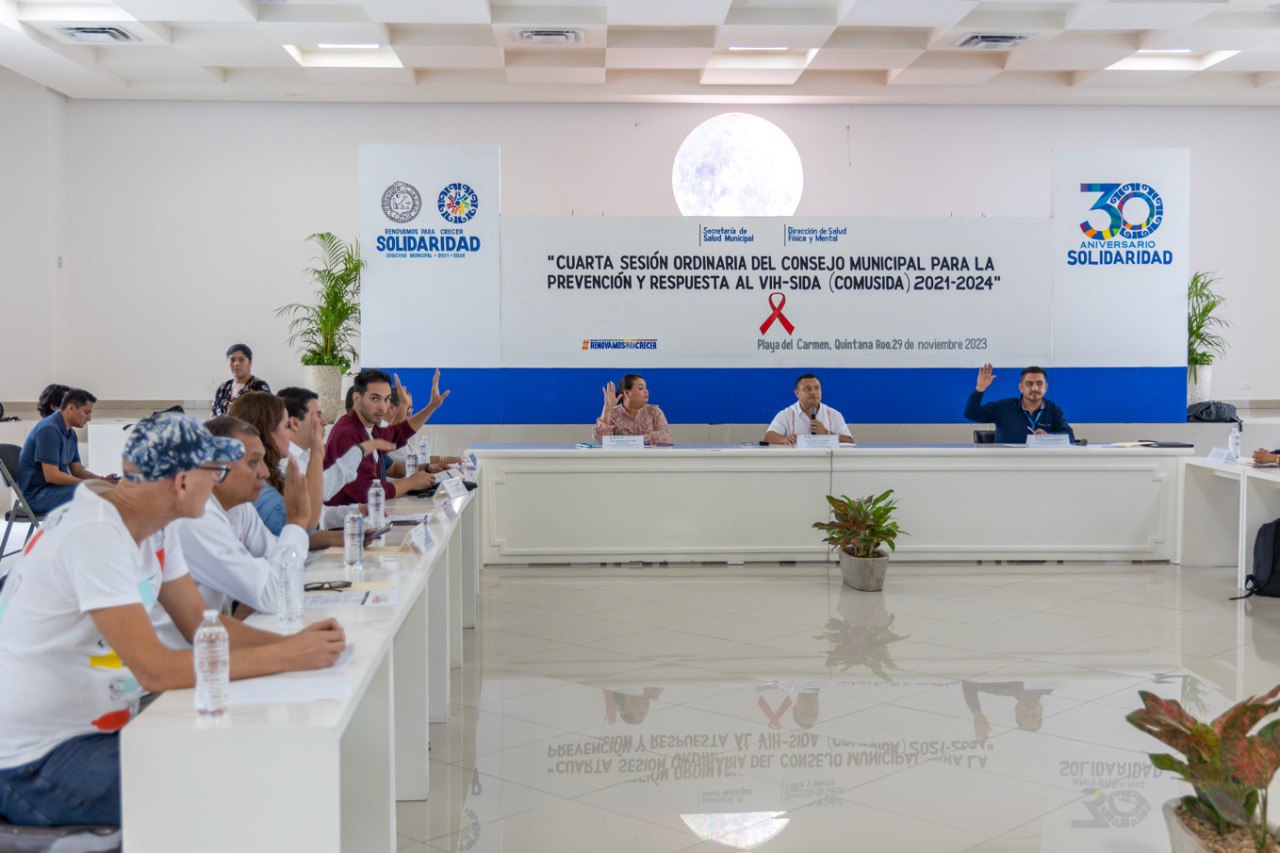 Dan a conocer acciones contra el VIH y SIDA – H. Ayuntamiento de Solidaridad